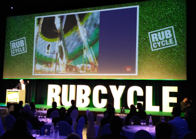 RUBCYCLE CONGRESS DOCKS BRUXSEL EVENTHAL
