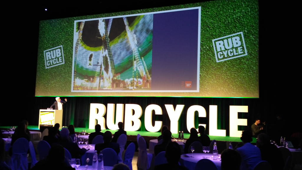 RUBCYCLE CONGRESS DOCKS BRUXSEL EVENTHAL